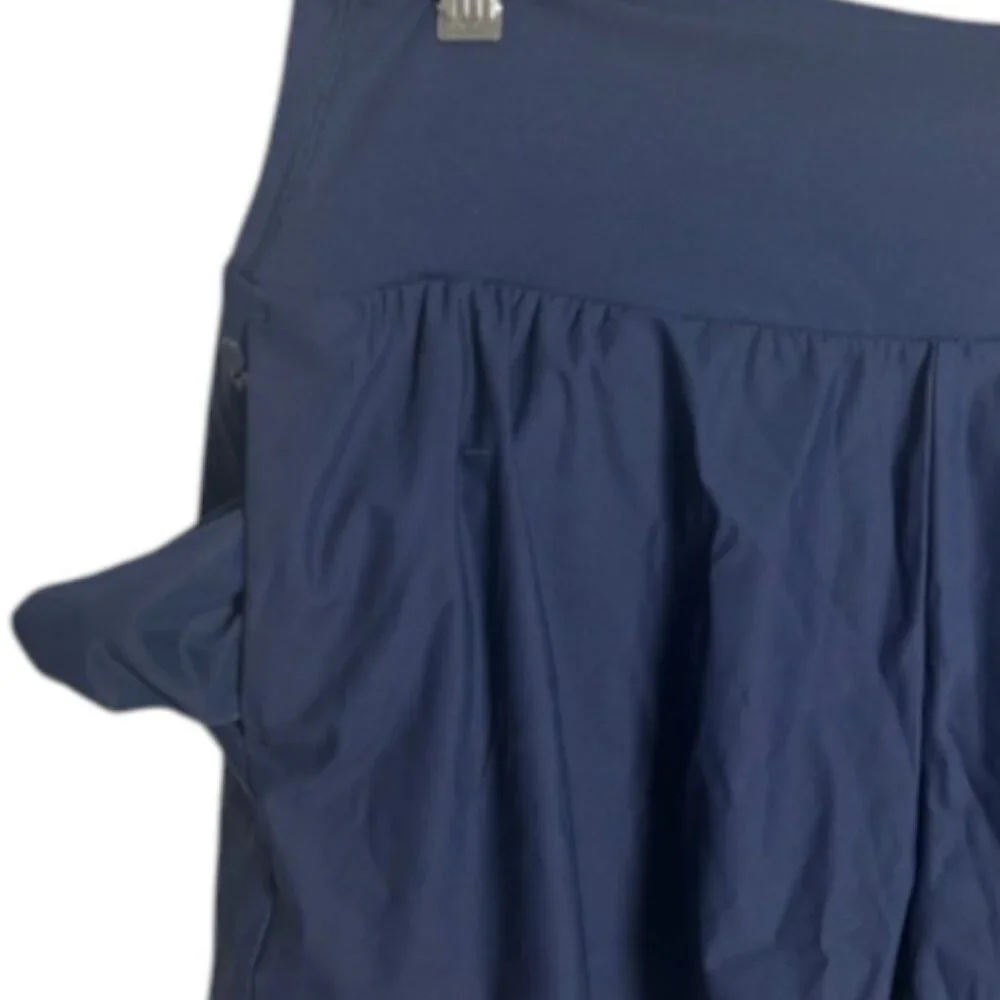 Uniqlo AIRism Navy Blue Skort Women's Size Small Built In Shorts